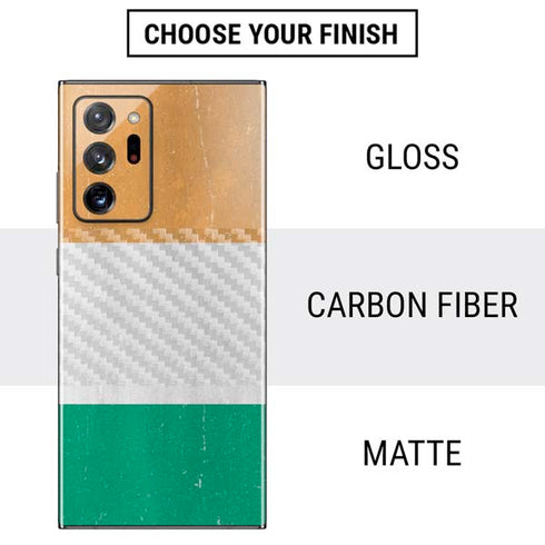 Ivory Coast Flag Distressed Galaxy Note20 Ultra 5G Skin