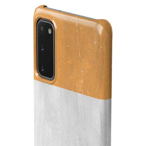 Ivory Coast Flag Distressed Galaxy S20 Lite Case