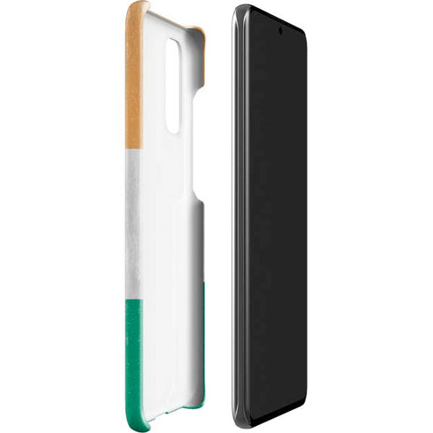 Ivory Coast Flag Distressed Galaxy S20 Lite Case