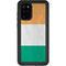 Ivory Coast Flag Distressed Galaxy S20 Plus Waterproof Case