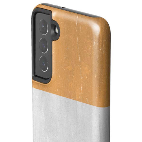 Ivory Coast Flag Distressed Galaxy S21 5G Pro Case