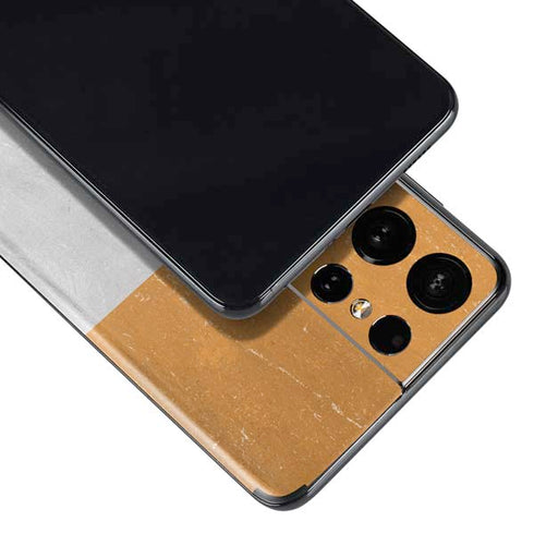 Ivory Coast Flag Distressed Galaxy S21 Ultra 5G Skin