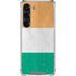 Ivory Coast Flag Distressed Galaxy S23 Clear Case