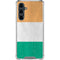 Ivory Coast Flag Distressed Galaxy S23 FE Clear Case