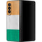 Ivory Coast Flag Distressed Galaxy Z Fold3 5G Skin