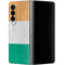 Ivory Coast Flag Distressed Galaxy Z Fold4 5G Skin