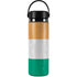 Ivory Coast Flag Distressed Hydro Flask 20oz Wide Mouth Skin