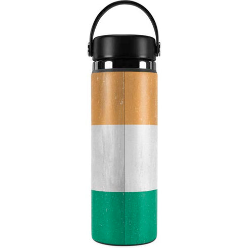 Ivory Coast Flag Distressed Hydro Flask 20oz Wide Mouth Skin
