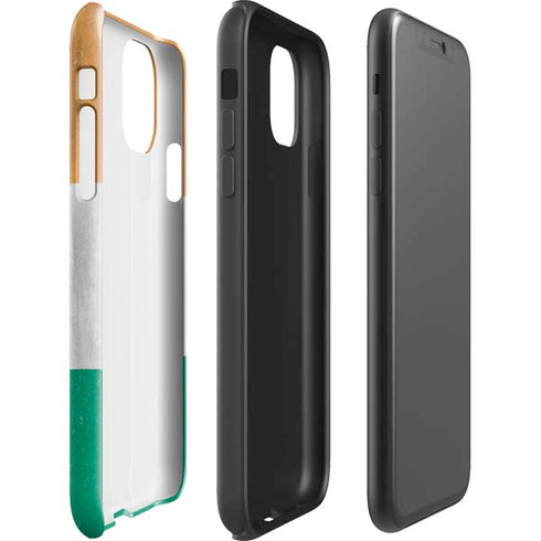 Ivory Coast Flag Distressed iPhone 11 Pro Max Impact Case