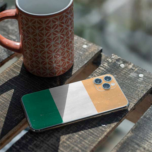 Ivory Coast Flag Distressed iPhone 11 Pro Skin