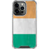 Ivory Coast Flag Distressed iPhone 14 Pro Clear Case