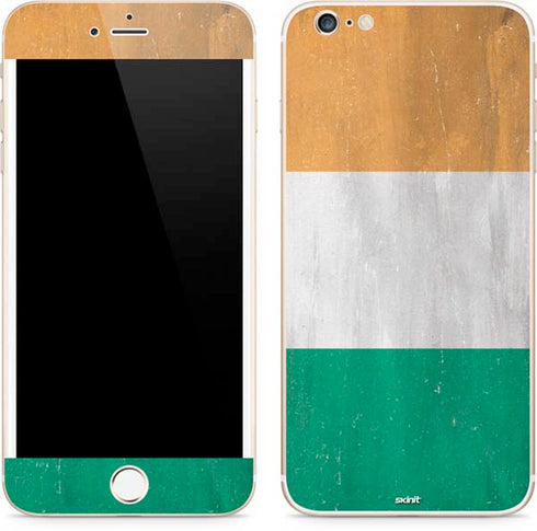 Ivory Coast Flag Distressed iPhone 6/6s Plus Skin