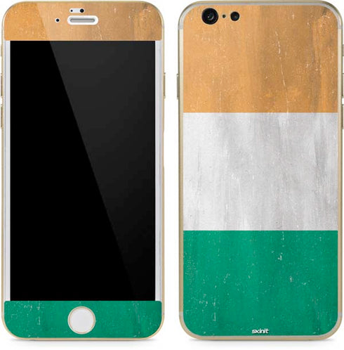 Ivory Coast Flag Distressed iPhone 6/6s Skin