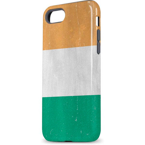 Ivory Coast Flag Distressed iPhone 7 Pro Case