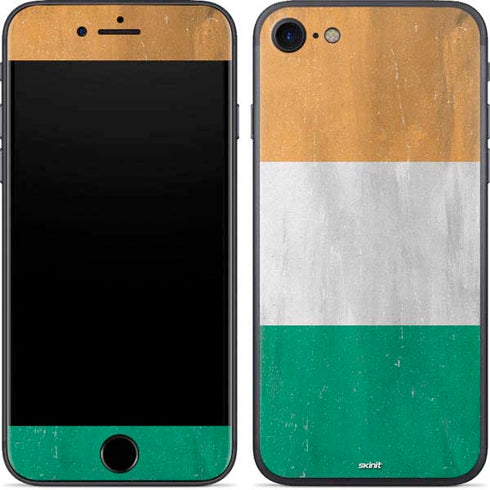 Ivory Coast Flag Distressed iPhone 7 Skin