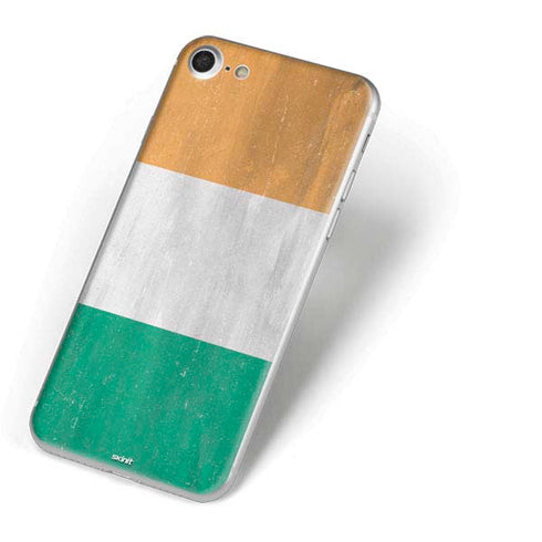 Ivory Coast Flag Distressed iPhone 7 Skin