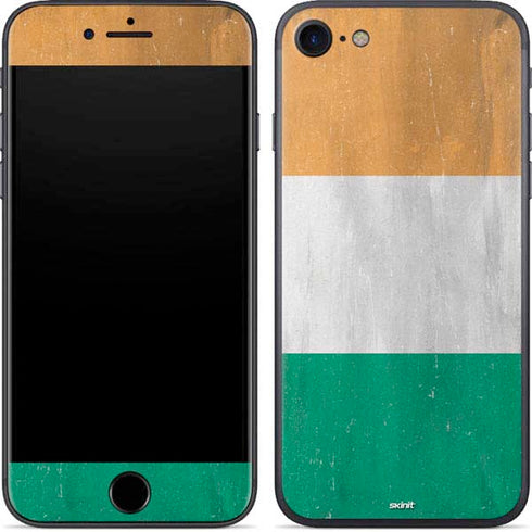 Ivory Coast Flag Distressed iPhone SE (2nd & 3rd Gen) Skin