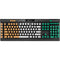 Ivory Coast Flag Distressed K95 RGB PLATINUM Mechanical Gaming Keyboard Skin