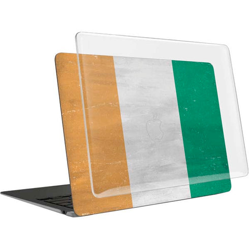 Ivory Coast Flag Distressed MacBook Air 13in M1 (2021) Case plus Skin