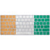 Ivory Coast Flag Distressed Magic Keyboard Skin