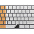 Ivory Coast Flag Distressed Magic Keyboard with Numeric Keypad Skin