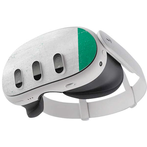 Ivory Coast Flag Distressed Meta Quest 3 Skin