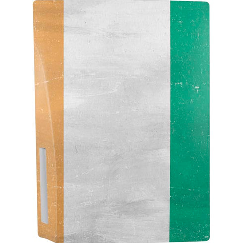 Ivory Coast Flag Distressed PS5 Bundle Skin