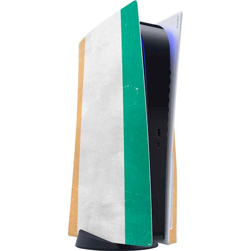 Ivory Coast Flag Distressed PS5 Console Skin