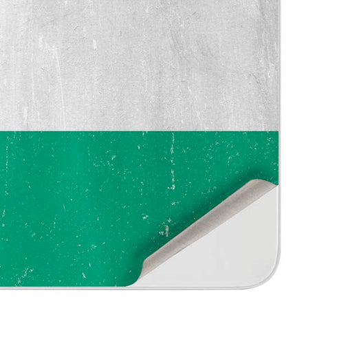 Ivory Coast Flag Distressed Surface Duo Skin