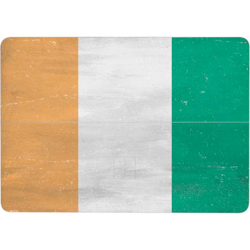 Ivory Coast Flag Distressed Surface Laptop Studio Skin