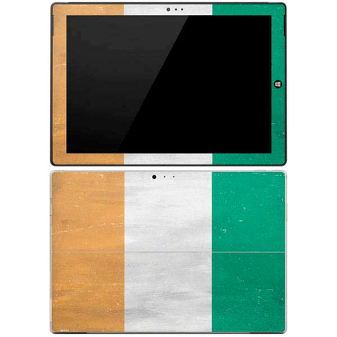 Ivory Coast Flag Distressed Surface Pro 3 Skin