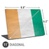 Ivory Coast Flag Distressed Universal Laptop 11in (8.8 x 6.2in) Skin