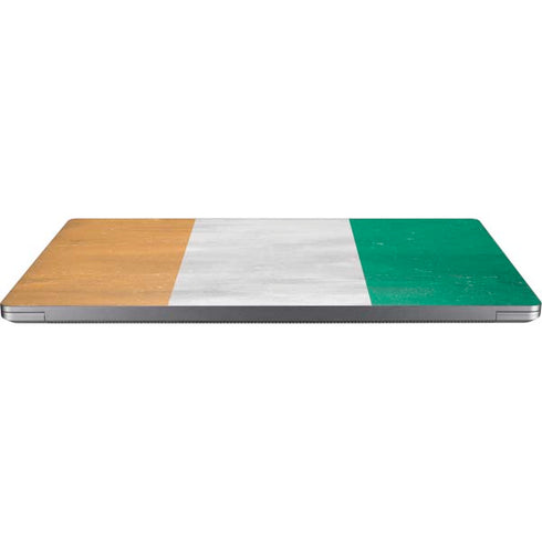 Ivory Coast Flag Distressed Universal Laptop 12in (9.8 x 6.8in) Skin