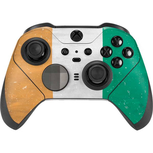 Ivory Coast Flag Distressed Xbox Elite Wireless Controller Series 2 Skin