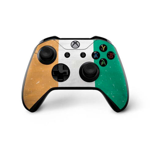 Ivory Coast Flag Distressed Xbox One X Controller Skin
