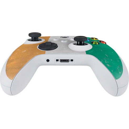 Ivory Coast Flag Distressed Xbox Series S Controller Skin