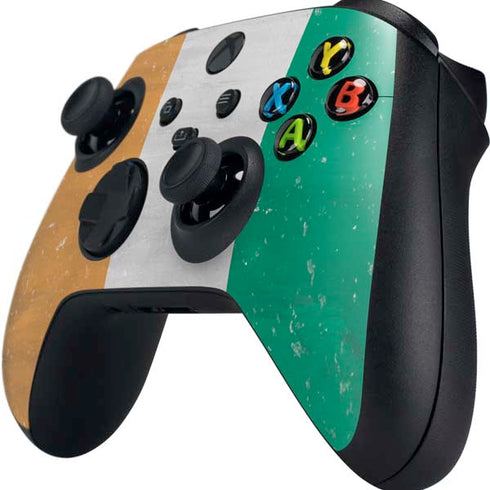 Ivory Coast Flag Distressed Xbox Series X Controller Skin