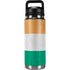 Ivory Coast Flag Distressed YETI Rambler 26oz Bottle Skin