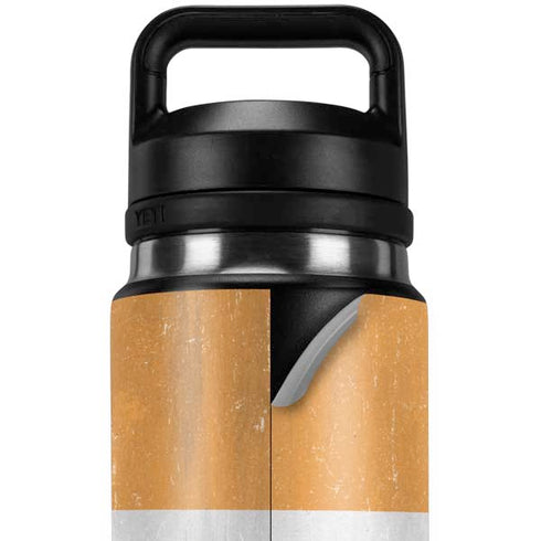 Ivory Coast Flag Distressed YETI Rambler 26oz Bottle Skin