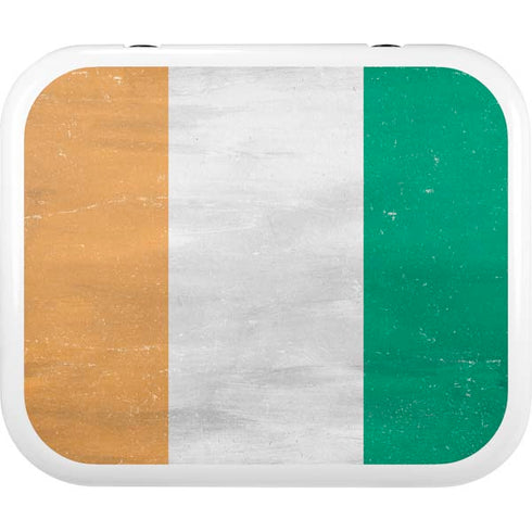 Ivory Coast Flag Distressed YETI Roadie 24 Hard Cooler Skin