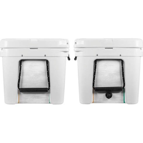 Ivory Coast Flag Distressed YETI Tundra 75 Hard Cooler Skin