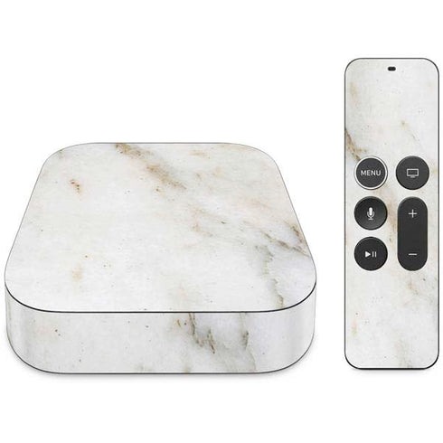 Ivory Taupe Apple TV Skin