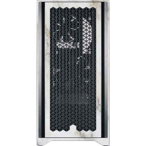 Ivory Taupe Corsair 4000D Tempered Glass Mid-Tower ATX Case Skin