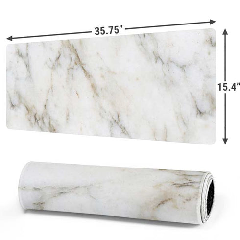 Ivory Taupe Gaming Mouse Pad