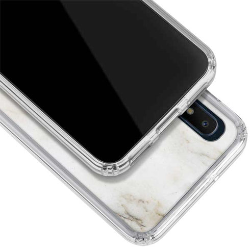 Ivory Taupe Galaxy A10e Clear Case
