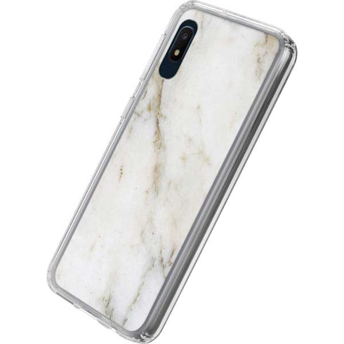 Ivory Taupe Galaxy A10e Clear Case