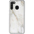 Ivory Taupe Galaxy A21 Clear Case