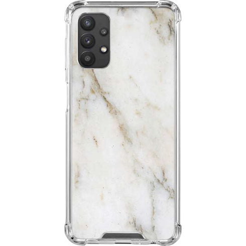 Ivory Taupe Galaxy A32 5G Clear Case