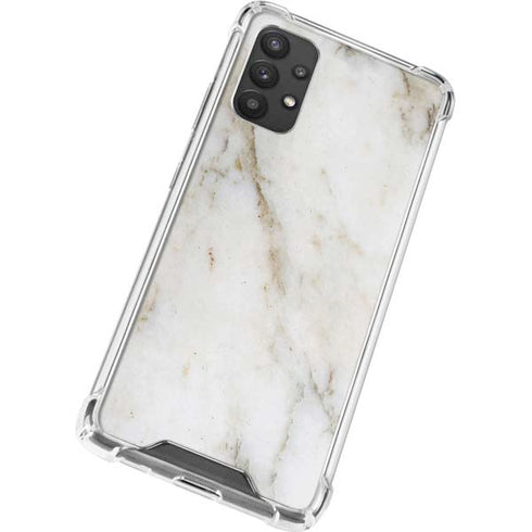 Ivory Taupe Galaxy A32 5G Clear Case