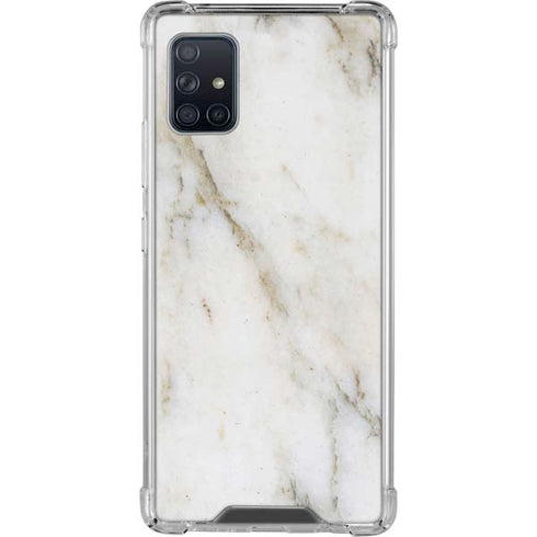Ivory Taupe Galaxy A51 5G Clear Case